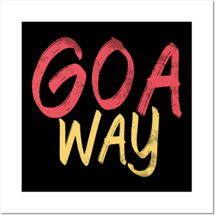 GOA WAY Posters and Art